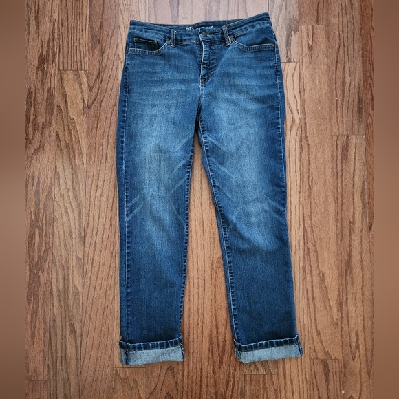 New Direction Weekend Women's 10P Slim Straight Jeans - Picture 1 of 4